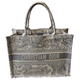 Renew Christian Dior Book Tote Bag in Grey