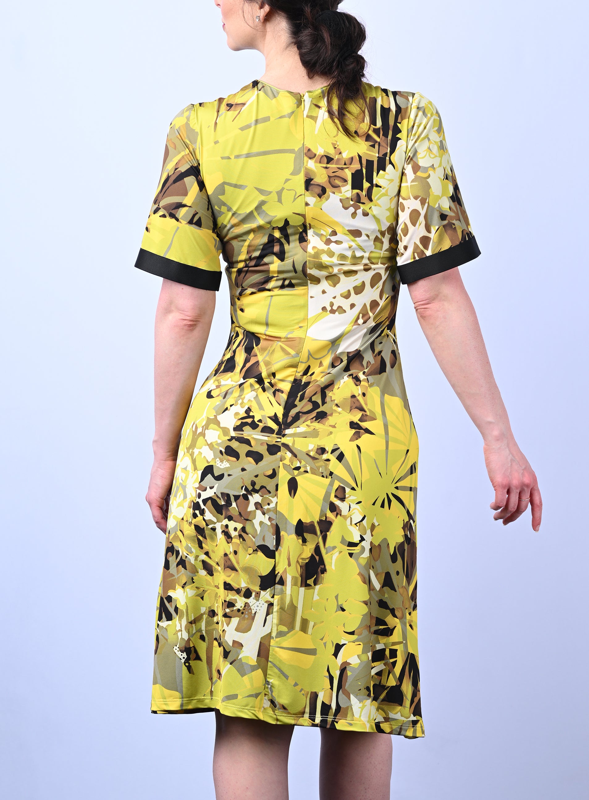 Yellow Floral Dress