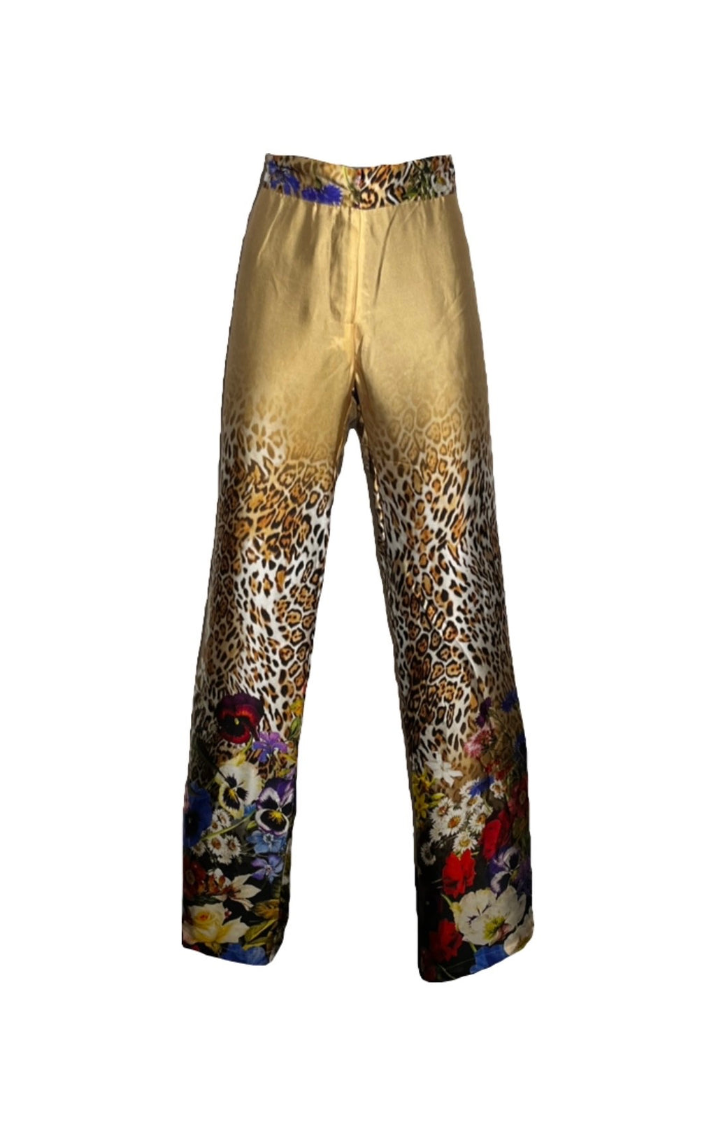 Floral Print Silk