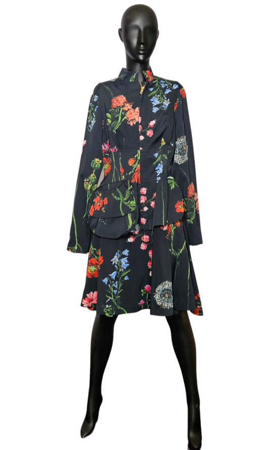 Zipper Front Jacket with Bucket Pocket