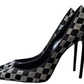 Yves Saint Laurent Checkered Studded Pump