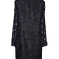 Black Luxe with diagonal Shimmer sleeves