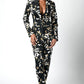 Floral Print Blazer