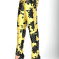 Printed Pant Yellow and Black