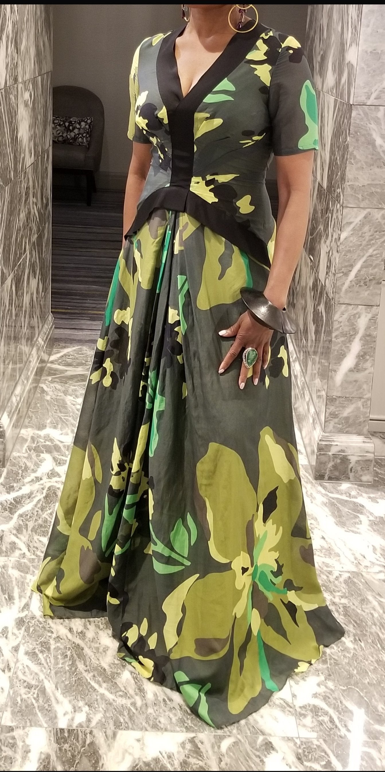 CAMO MAXI Dress
